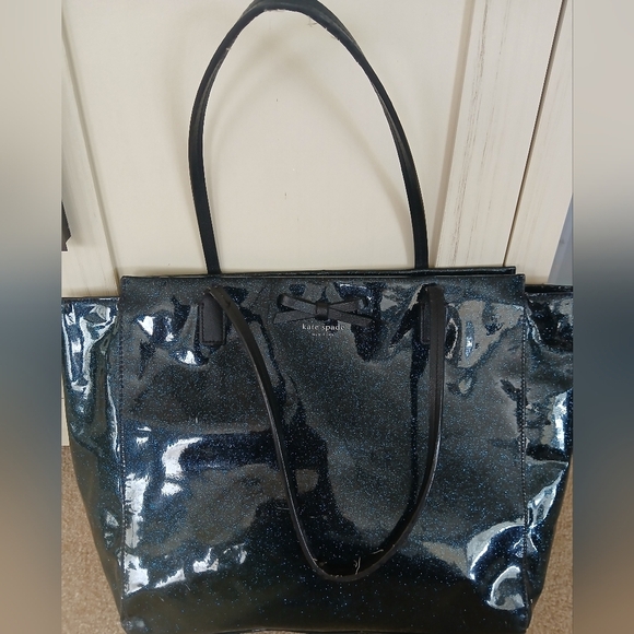 Kate Spade Blue Tote Bag - Picture 1 of 13